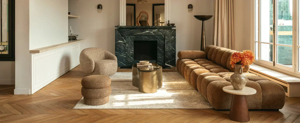 Décoration cocooning : textures, matières et courbes qui éveillent les sens