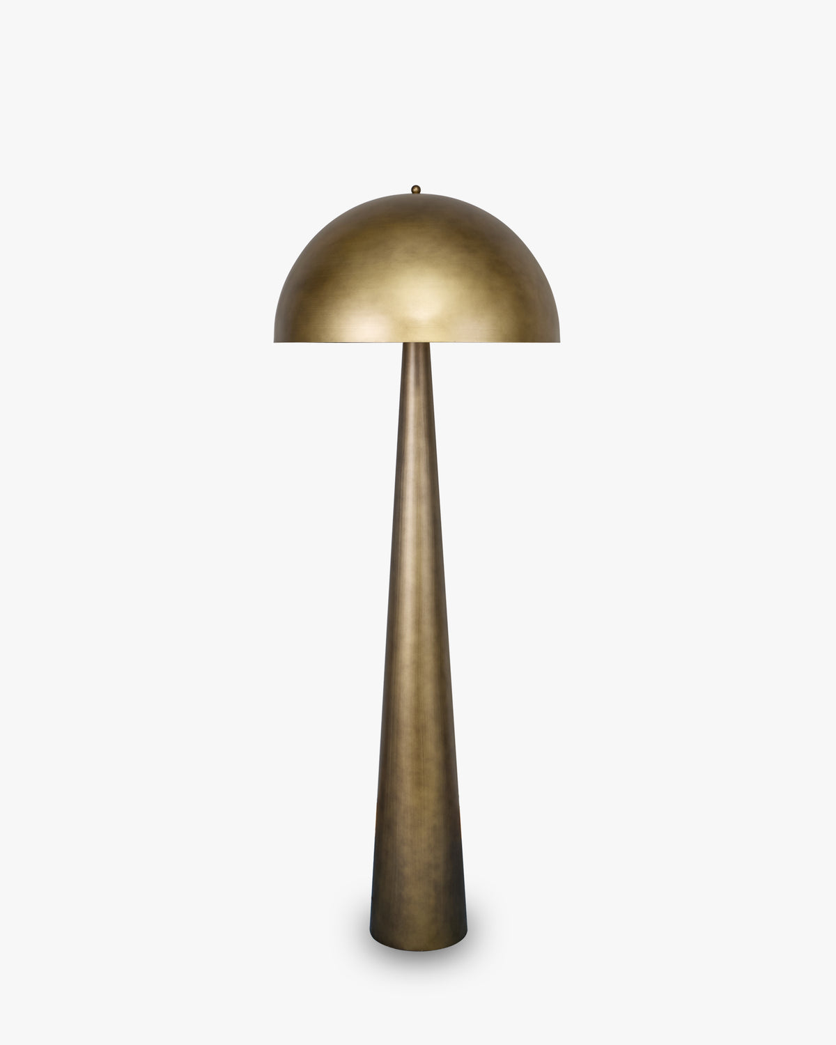 Lampadaire Olympia - NV GALLERY - bronze finition laiton brossé - vue de face
